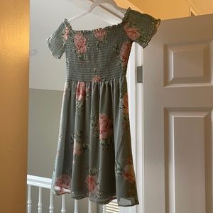 Show me your mumu off the shoulder floral dress